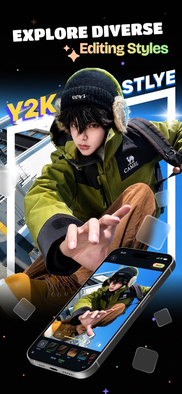 Editing styles in the app